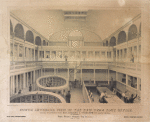 South interior view of the New York Post Office located by authority of the Hon. Charles A. Wickliffe, post master general. And arranged by John Lorimer Graham, Esq. postmaster. Feb. 1st, 1845