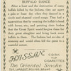 Buffalo dance.