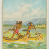 Canoe racing.