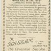Gambling with bones.
