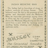 Indian medicine man.