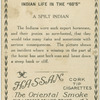 A split Indian.