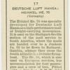 Deutsche Luft Hansa: Heinkel, HE.70.