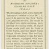 American Airlines: Douglas D.S.T.