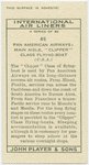 Pan American Airways: Main Aisle, "Clipper" Class Flying-Boat.