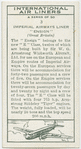 Imperial Airways Liner "Ensign."