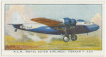 K.L.M. (Royal Dutch Airlines): Fokker F. XXII.