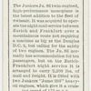 Swissair: Junkers JU. 86.