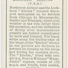 Northwest Airlines: Lockheed "Electra."