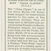 Pan American Airways: Glenn Martin 130 Flying-Boat "China Clipper."
