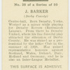 J. Barker (Derby County).