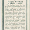 Rugby Football League tours.