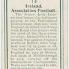 Ireland. Association Football.