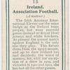 Ireland. Association Football.