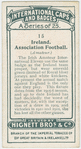 Ireland. Association Football.