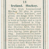 Ireland. Hockey.