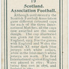 Scotland. Association Football.