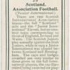 Scotland. Association Football.