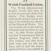 Welsh Football Union.
