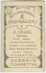 A. Craig, Chelsea.