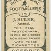 J. Hulme, Arsenal.