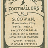 S. Cowan, Manchester City.