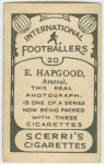 E. Hapgood, Arsenal.