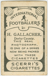 H. Gallacher, Derby County.