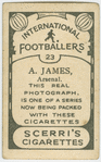 A. James, Arsenal.