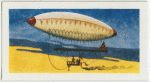 The first airship.