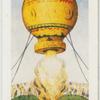 The first hot air balloon.