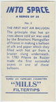 The first hot air balloon.