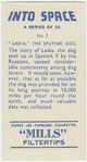 "Laika," the Sputnik dog.