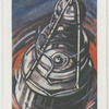 Sputnik in flight.