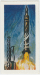 Jupiter "C" U.S. rocket satellite.