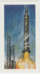 Jupiter "C" U.S. rocket satellite.