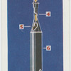 Diagram of U.S. satellite rocket.