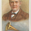 Thomas A. Edison.  Phonograph.