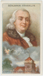 Benjamin Franklin.  Lightning conductors.