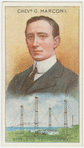Chevr. G. Marconi.  Wireless telegraphy.
