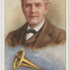 Thomas A. Edison.  Phonograph.