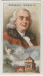 Benjamin Franklin.  Lightning Conductor.