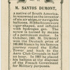 M. Santos Dumont.  Air ship.