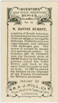 M. Santos Dumont.  Air ship.
