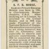 S.F.B. Morse. Electric telegraph.