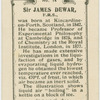 Sir James Dewar.  Liquid air.