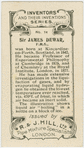 Sir James Dewar.  Liquid air.