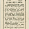 H. Lippershey.  Telescope.
