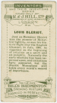 Louis Bleriot.  Monoplane.