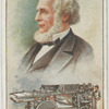 Col. R.M. Hoe.  Rotary printing press.